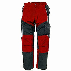 Bundhose "Artefix Street" Rot/Schwarz