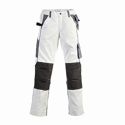 Bundhose "Artefix Street" Weiß/Grau